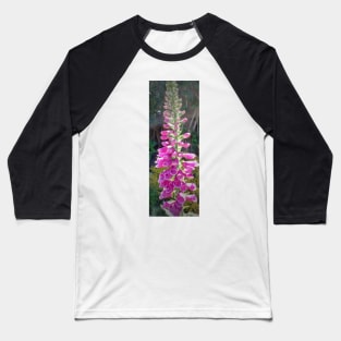 English Foxglove Baseball T-Shirt